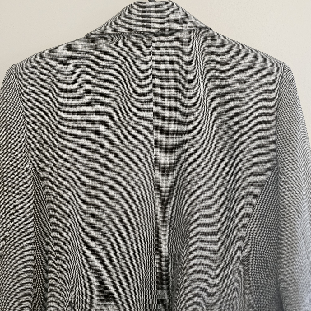 Kasper Women's Size 18 Gray Skirt Set Faux Pockets - Picture 8 of 16